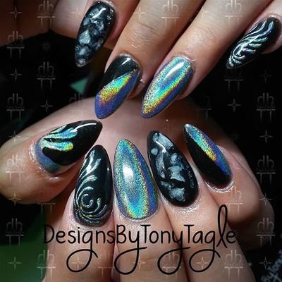 Holographic Chrome Dust