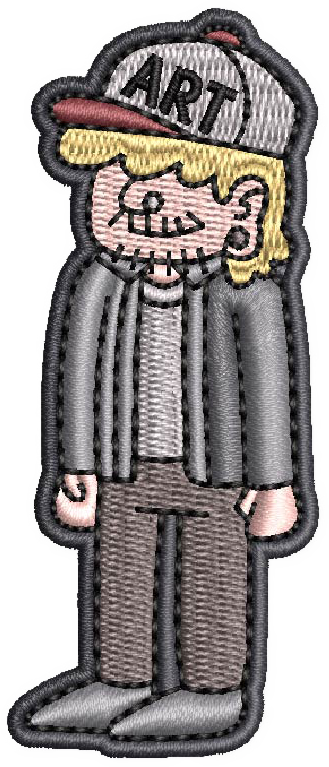 Emo Kid Patch