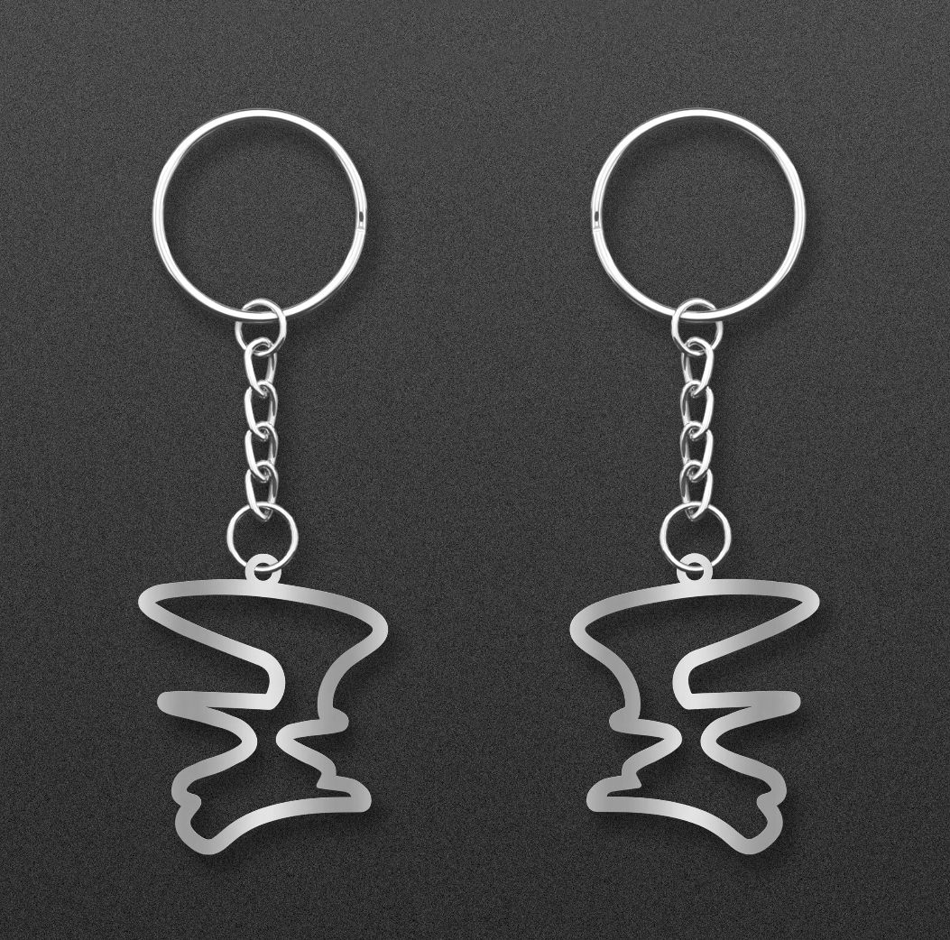 ArtPrize Logo Metal Keychain