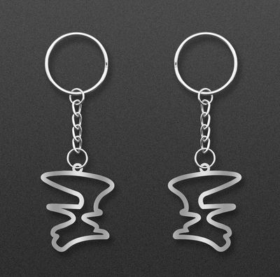 ArtPrize Logo Metal Keychain