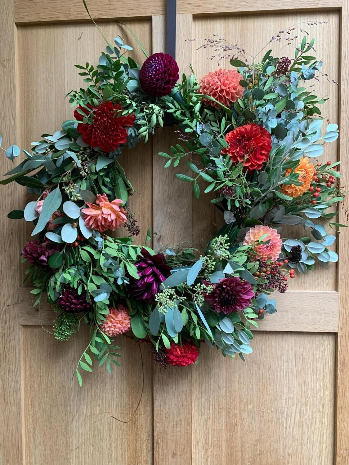 Dahlia Wreath Workshop