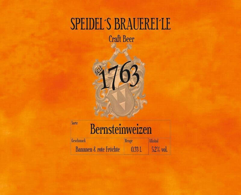 Sixpack Speidelbier - Bernsteinweizen Sixpack Speidelbier - Bernsteinweizen