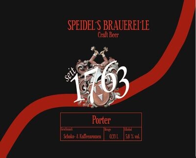 Sixpack Speidel´s Porter