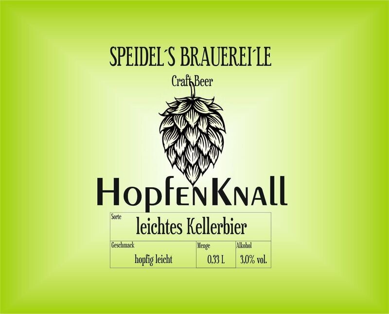 Sixpack Speidelbier - Hopfenknall