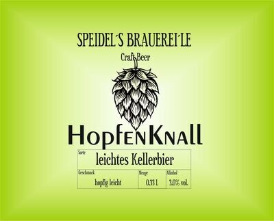 Sixpack Speidelbier - Hopfenknall