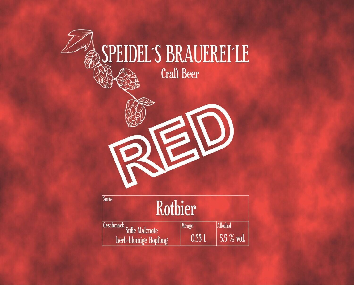Sixpack Speidelbier - RED