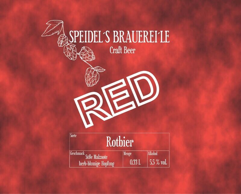 Sixpack Speidelbier - RED