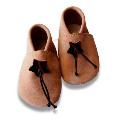 Chausson Chausson "Yaouldi" sable cuir suédé