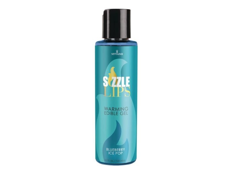 Sensuva Sizzle Lips, Fragrance: Blueberry Ice Pop, Oz: 4.2oz
