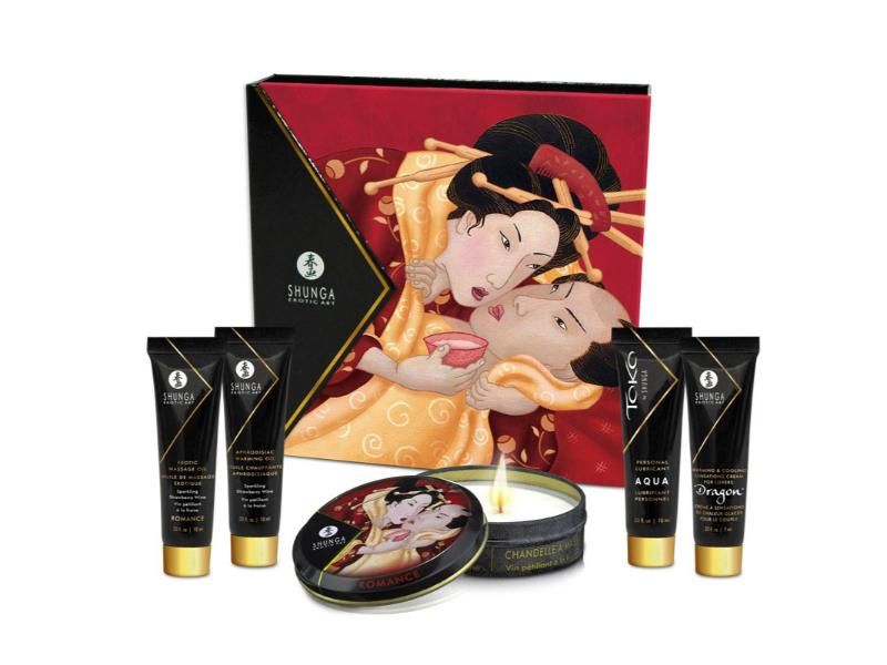Shunga Geisha Kit, Fragrance: Strawberry