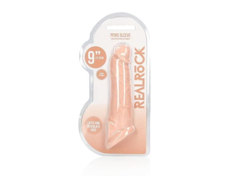 Realrock 9in Penis Extender With Rings