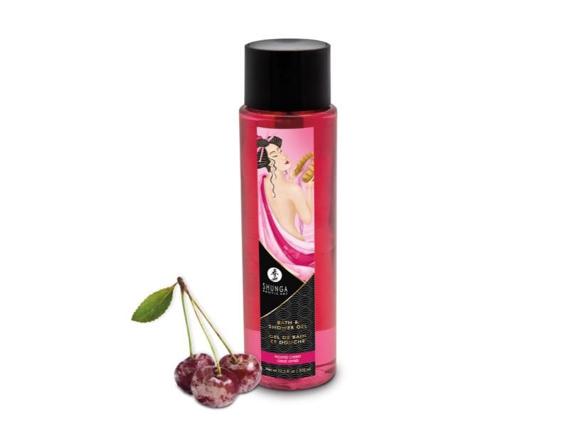 Shunga Shower Gel, Fragrance: Blazing Cherry