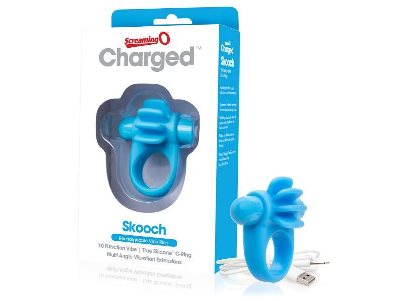 Screaming O Charged Skooch Ring Blue