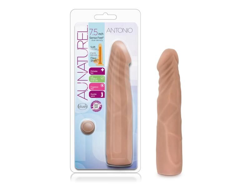 Au Naturel 7.5in Antonio Latin Dildo