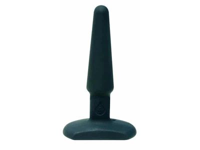 Black Silicone Butt Plug