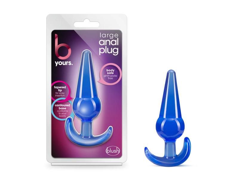 BYours Blue Large Anal Plug