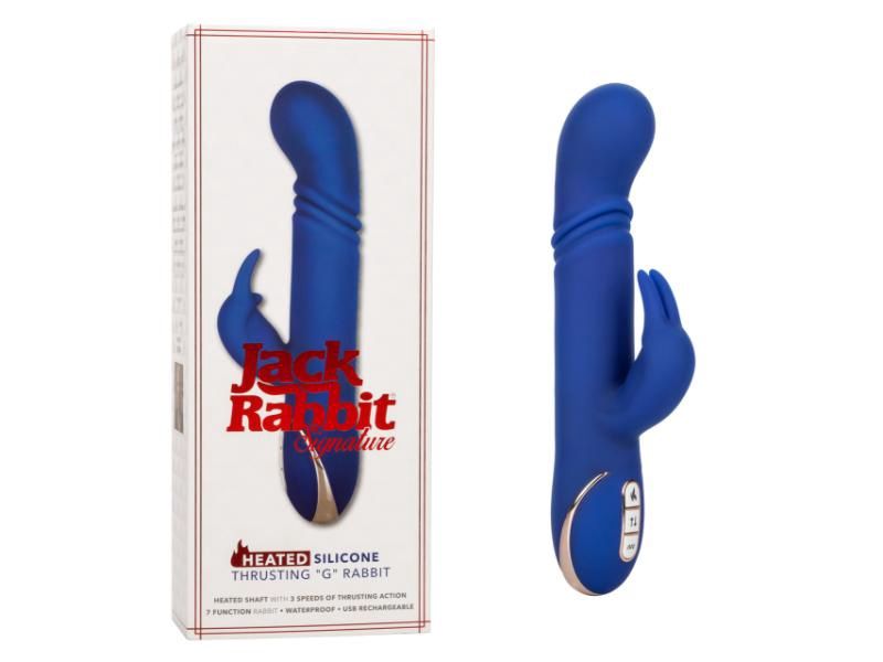 Jack Rabbit Heated  Silicone Thrusting  G Rabbit