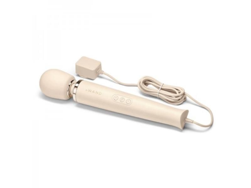 Le Wand Plug-In Massager, Color: Cream