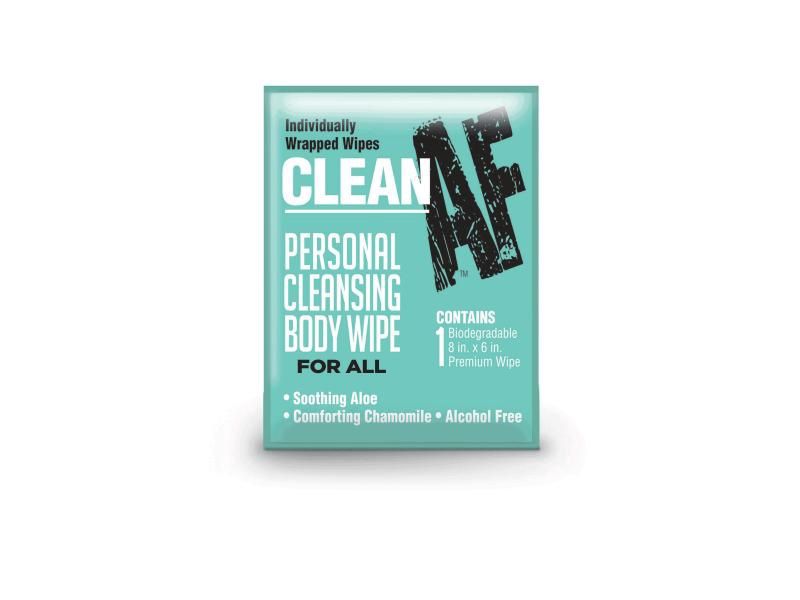 Clean AF Personal Cleansing Body Wipe