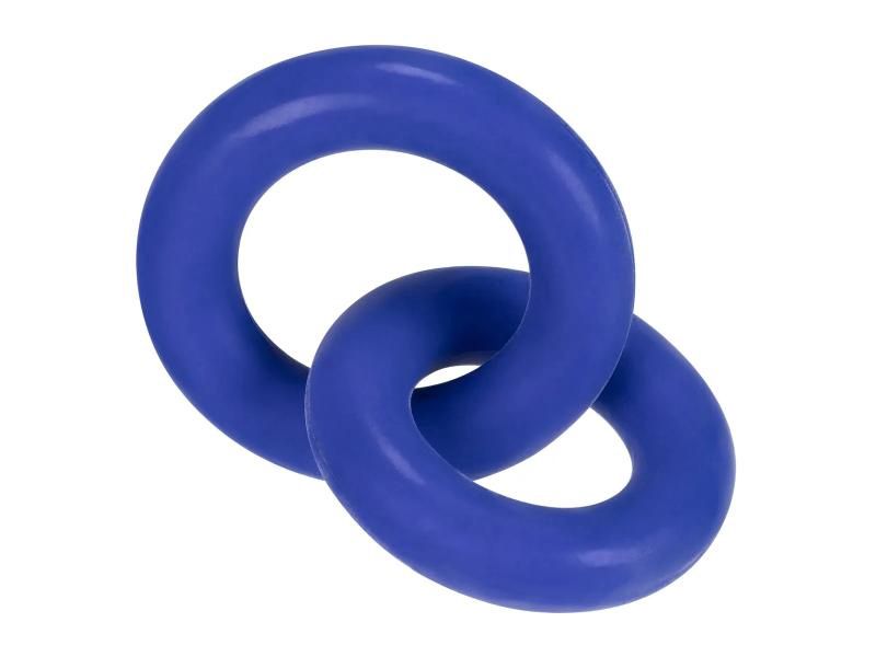 HunkyJunk Cobalt Duo Linked Cockring