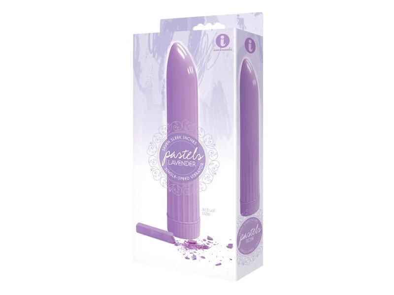 Pastels Variable Speed Vibrators, Color: Lavender