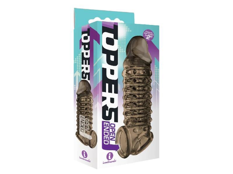 Toppers - Open-Ended cock sheath