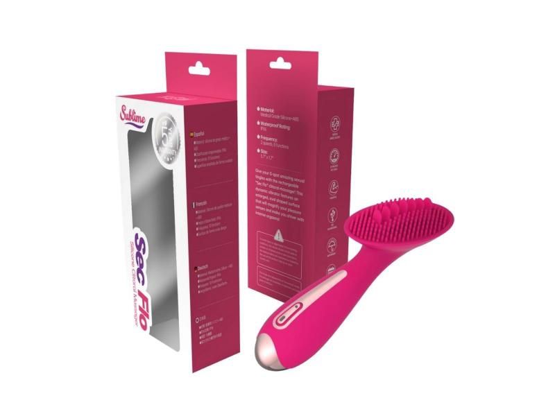 Sublime Sec Flo Silicone Clitoral Massager