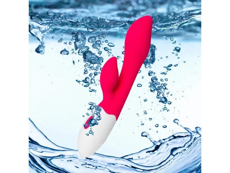 Sublime Pink And Pretty Silicone Dual Action G-Spot Vibe