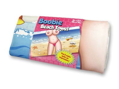 Beach Towel Boobs