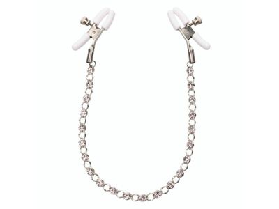 Nipple Play Crystal Chain Nipple Clamps