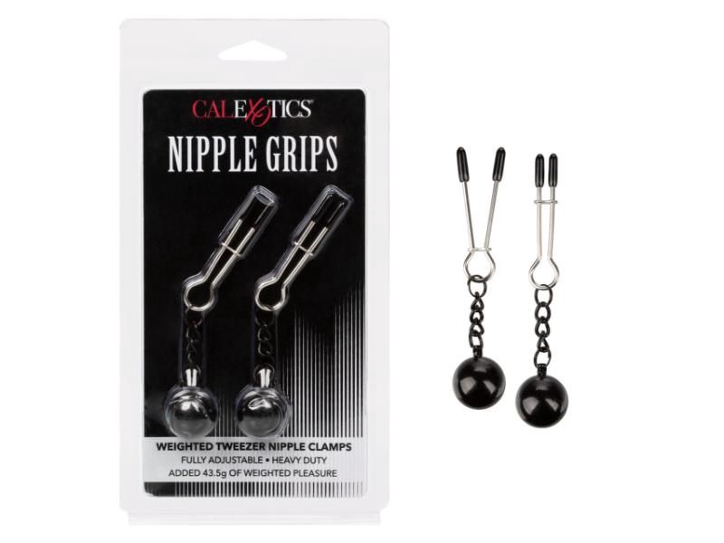 Nipple Grips Weighted Tweezer Nipple Clamps