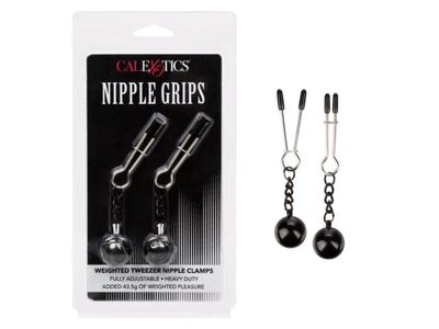 Nipple Grips Weighted Tweezer Nipple Clamps
