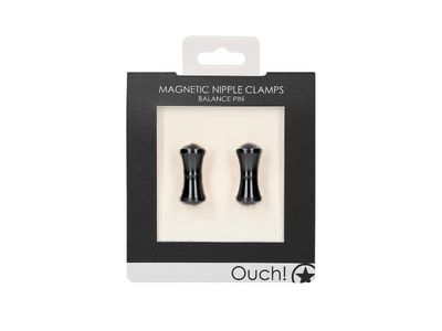 Magnetic Nipple Clamps Balance Pin Black