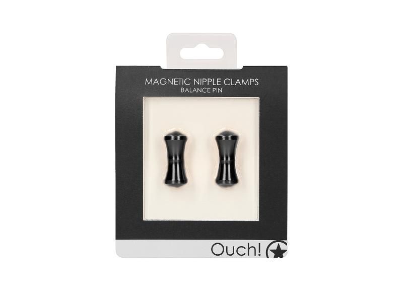 Magnetic Nipple Clamps Balance Pin Black