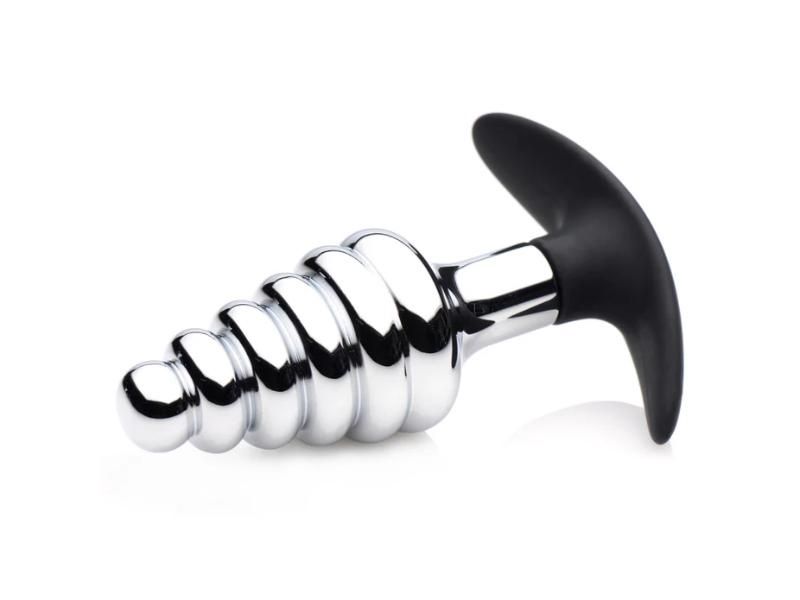 Master Series Dark Hive Metal and Silicone Anal Plug