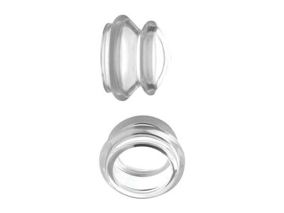 Master Series Clear Plungers Nipple Suckers Small