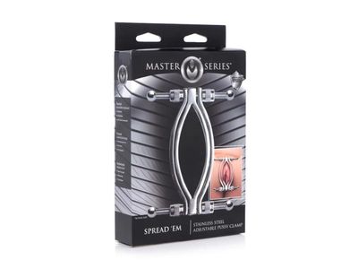 Master Series Stainless Steel Adjustable Pussy Clamp