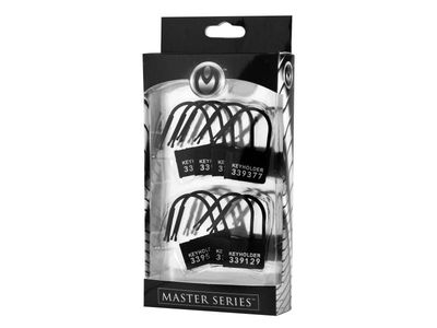 Master Series Black Numbered Locks 10 Pack