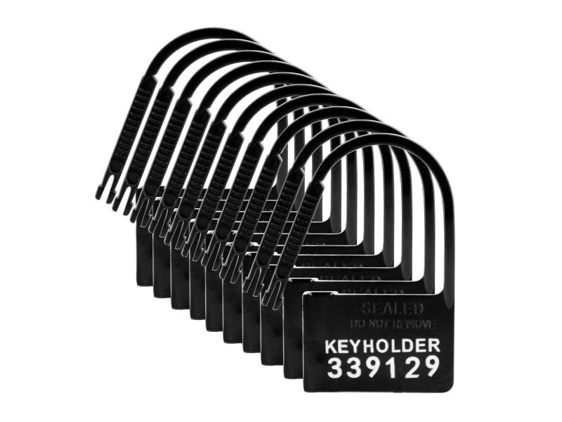 Master Series Black Numbered Locks 10 Pack