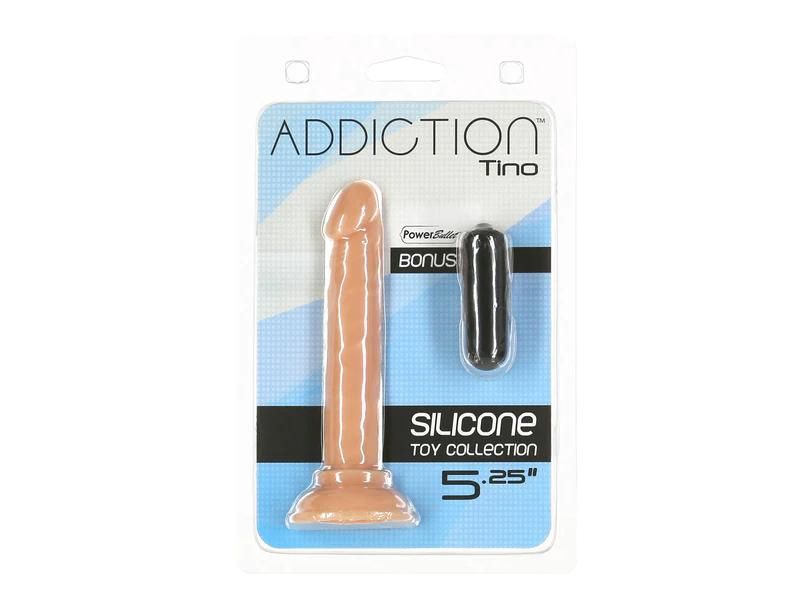 Addiction Tino 5.25in Silicone Dildo