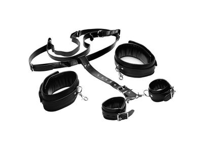 Strict Deluxe Thigh Sling With Wrist Cuffs
