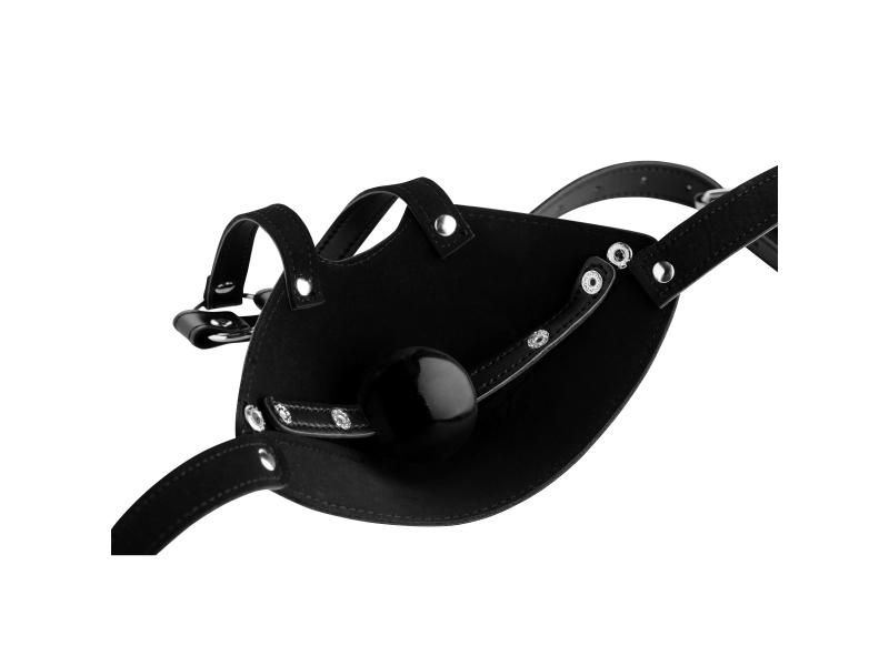 Strict Muzzle Harness With Ball Gag