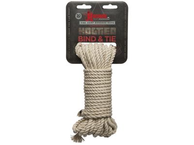 Kink Bind And Tie Hemp Bondage Rope, Size: 30ft