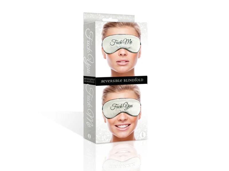 Icon Brands Reversible Blindfold Fuck Me Fuck You