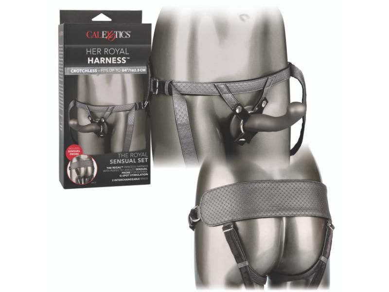 Calexotics Her Royal Harness The Royal Sensual Set