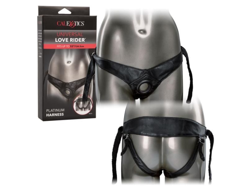 Calexotics Universal Love Rider Platinum Harness