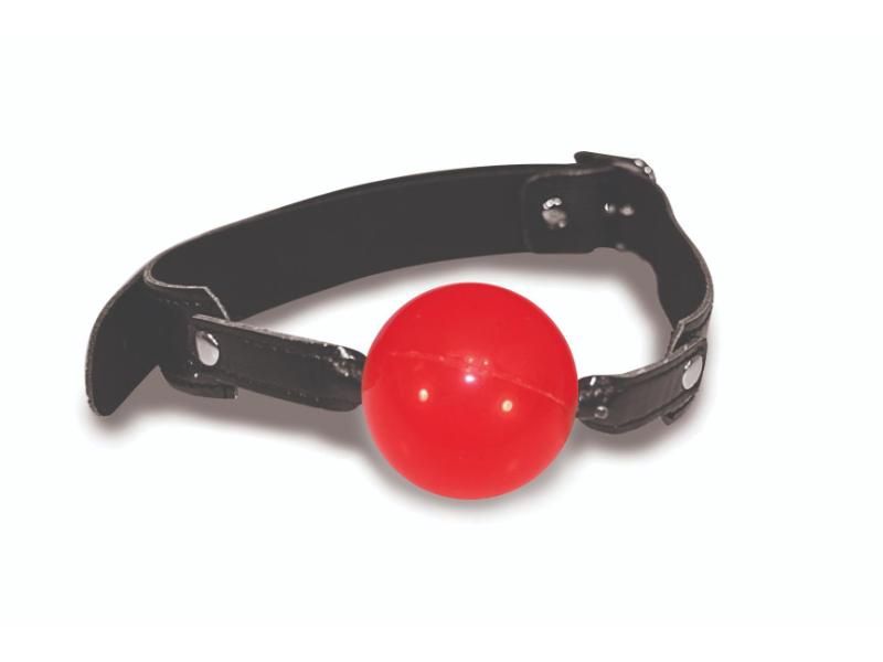 Sex And Mischief Solid Red Ball Gag