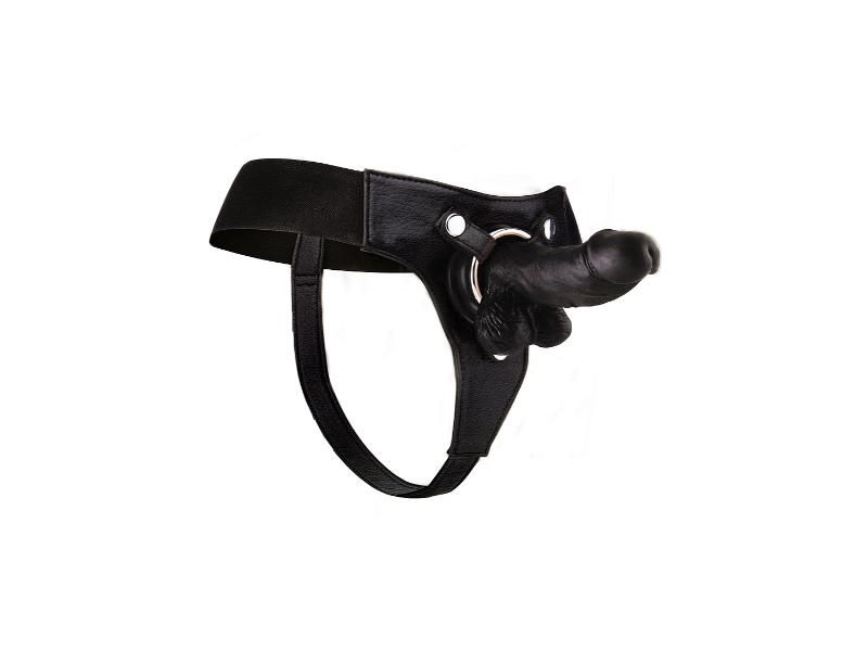 Ouch Realistic Strap-On With Elastic Straps