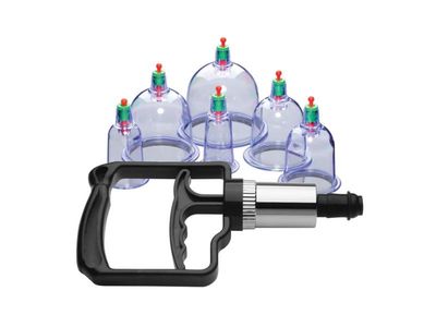 Master Seriesd Sukshen 6 Piece Cupping Set