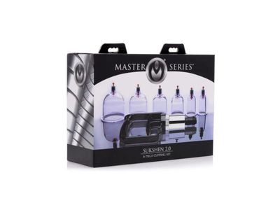 Master Seriesd Sukshen 6 Piece Cupping Set